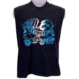 VINTAGE 90s Sturgis Tank Top Size M